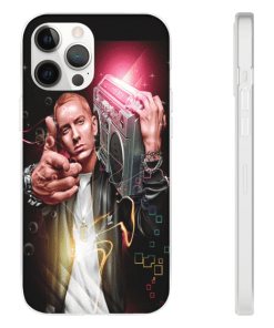 Vibrant Eminem Portrait Art With His Boombox iPhone 12 Case RM0310