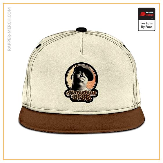 Vintage Look Notorious B.I.G. Head Logo Art Snapback Hat RP0310
