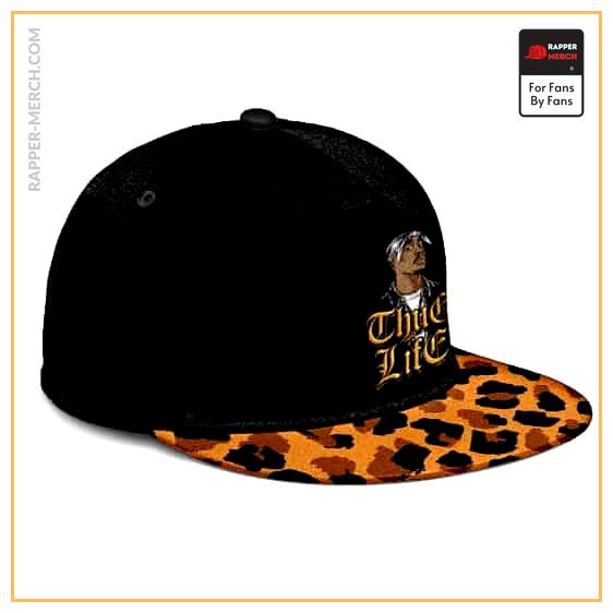 West Coast 2Pac Thug Life Leopard Print Snapback Hat RM0310