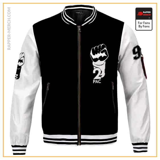 West Coast Gangsta Rapper 2Pac Shakur Legacy Varsity Jacket RM0310