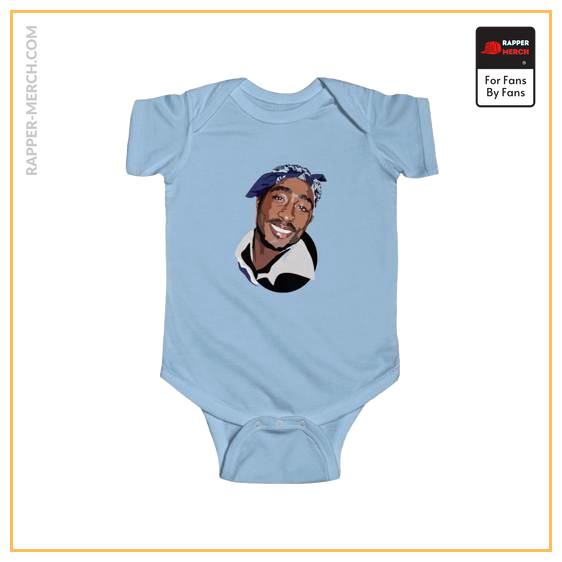 West Side Tupac Amaru Shakur Tribute Baby Toddler Onesie RM0310