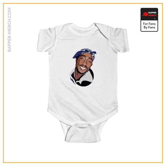 West Side Tupac Amaru Shakur Tribute Baby Toddler Onesie RM0310