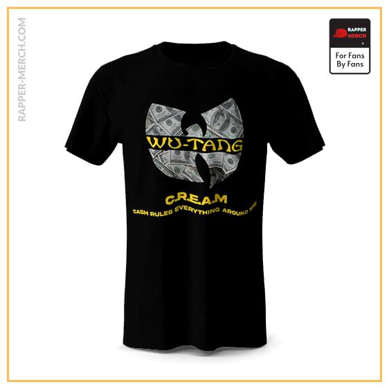 Wu-Tang Clan C.R.E.A.M. Money Logo Art T-Shirt RM0410