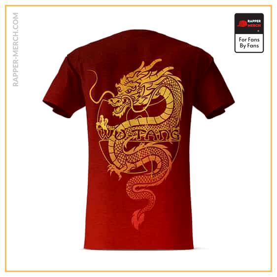 Wu-Tang Clan Golden Dragon Logo T-Shirt RM0410