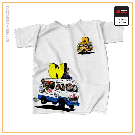 Wu-Tang Clan Ice Cream Van Cartoon Art T-Shirt RM0410