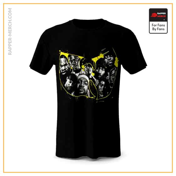 Wu-Tang Clan Members Abstract Logo Art T-Shirt RM0410