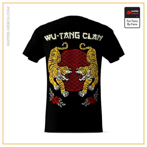 Wu-Tang Clan Tiger & Rose Artwork T-Shirt RM0410