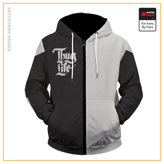 Thug Life Tupac Amaru Shakur Graffiti Zip Up Hoodie RM0310