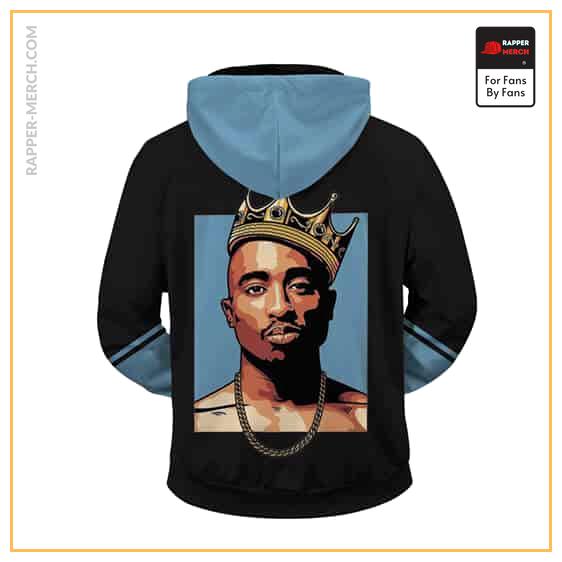 West Coast Hip Hop King Tupac Shakur Cool Zip Up Hoodie RM0310