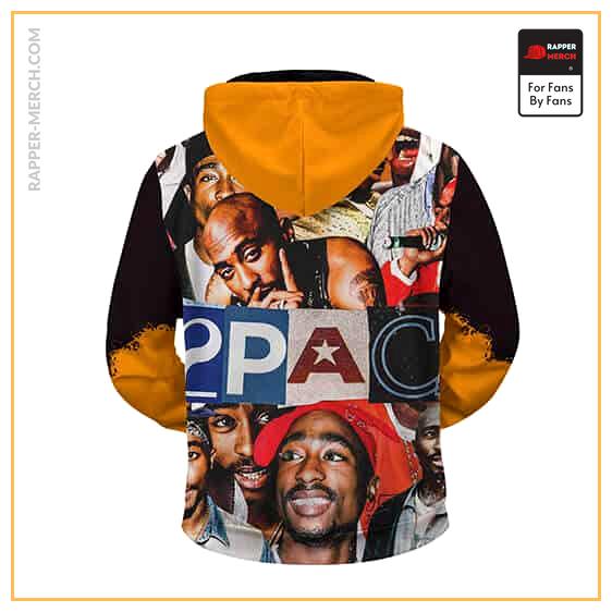 Tupac Shakur Dope Collage Artwork Zip Up Hoodie RM0310