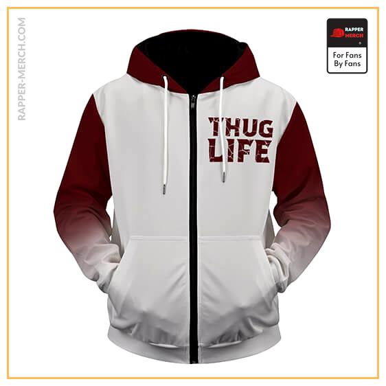 Gangsta Tupac Shakur Hit Em Up Dope Zip Up Hoodie RM0310