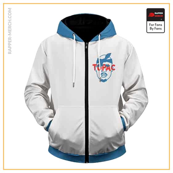 Tupac Shakur Vibrant Art Design Cool Zip Up Hoodie RM0310