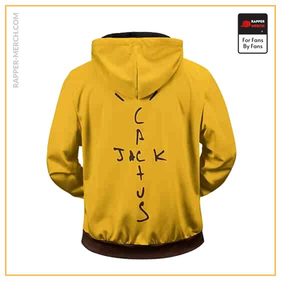 Amazing Cactus Jack x McDonald's Yellow Zip Up Hoodie RM0410