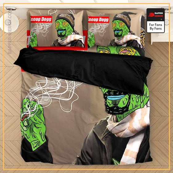 Zombie Drip Art Snoop Dogg Smoking Weed Bedding Set RM0310